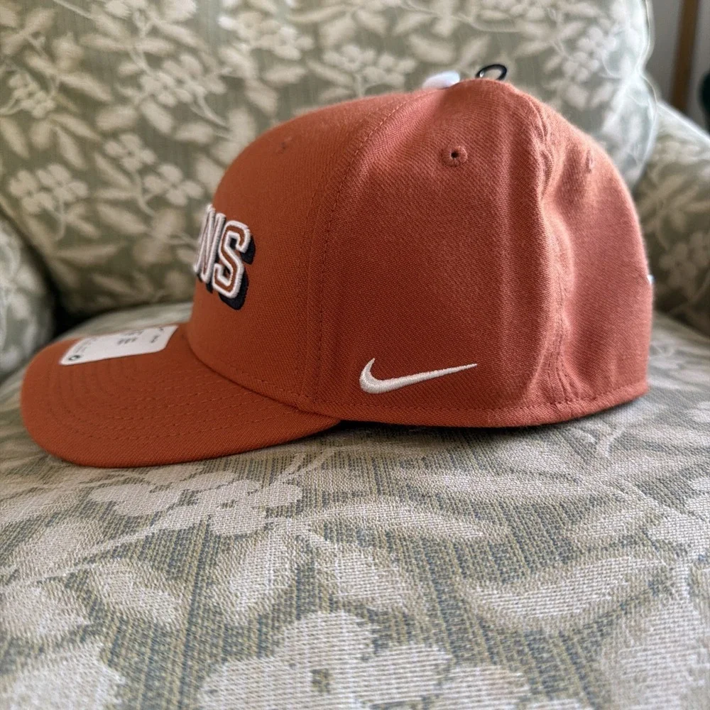 Nike Texas Longhorns Dri-FIT Swoosh Flex M/L Hat Orange Hook em horns‎ UT